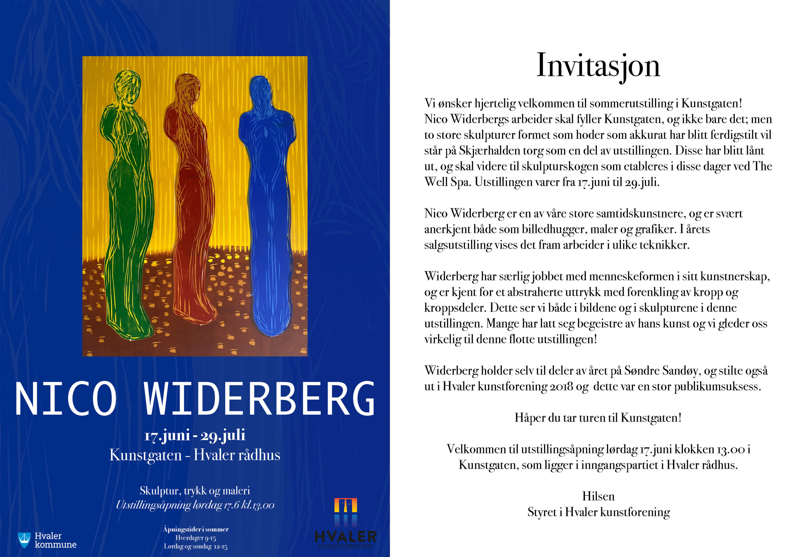 Nico Widerberg invitasjon